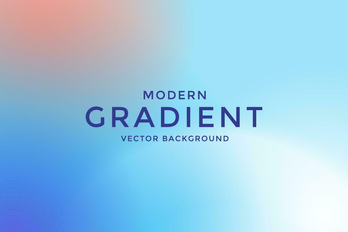 verschwommen Blau modern Gradient Hintergrund vektor