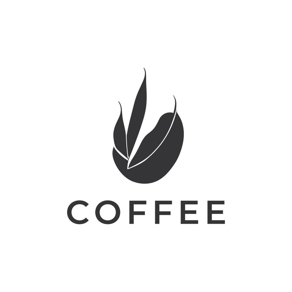 kaffe kopp vektor logotyp design mall. premie kaffe affär logotyp