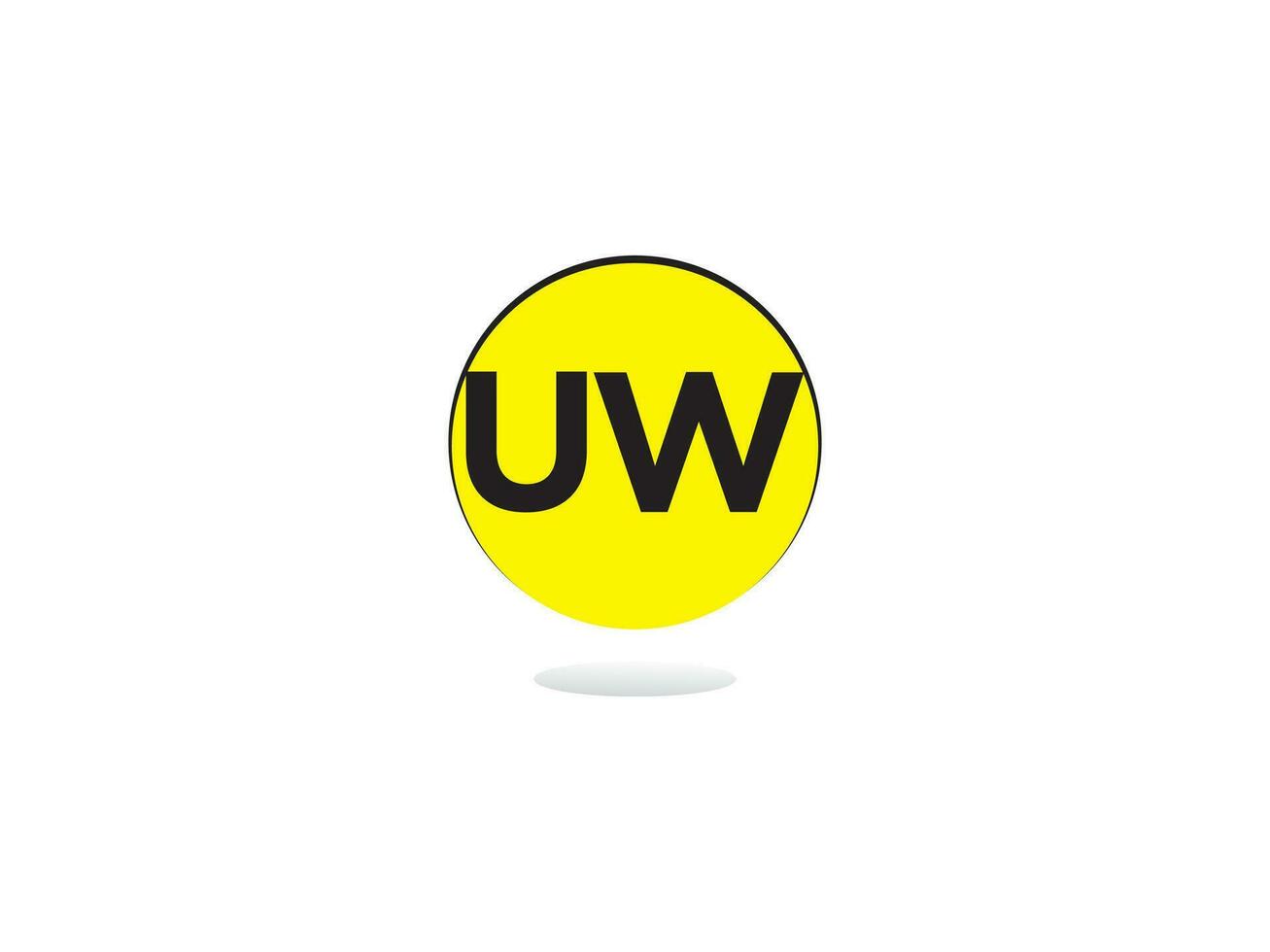 abstrakt Luxus uw Logo Symbol, kreativ Initiale uw Geschäft Logo Symbol Design vektor