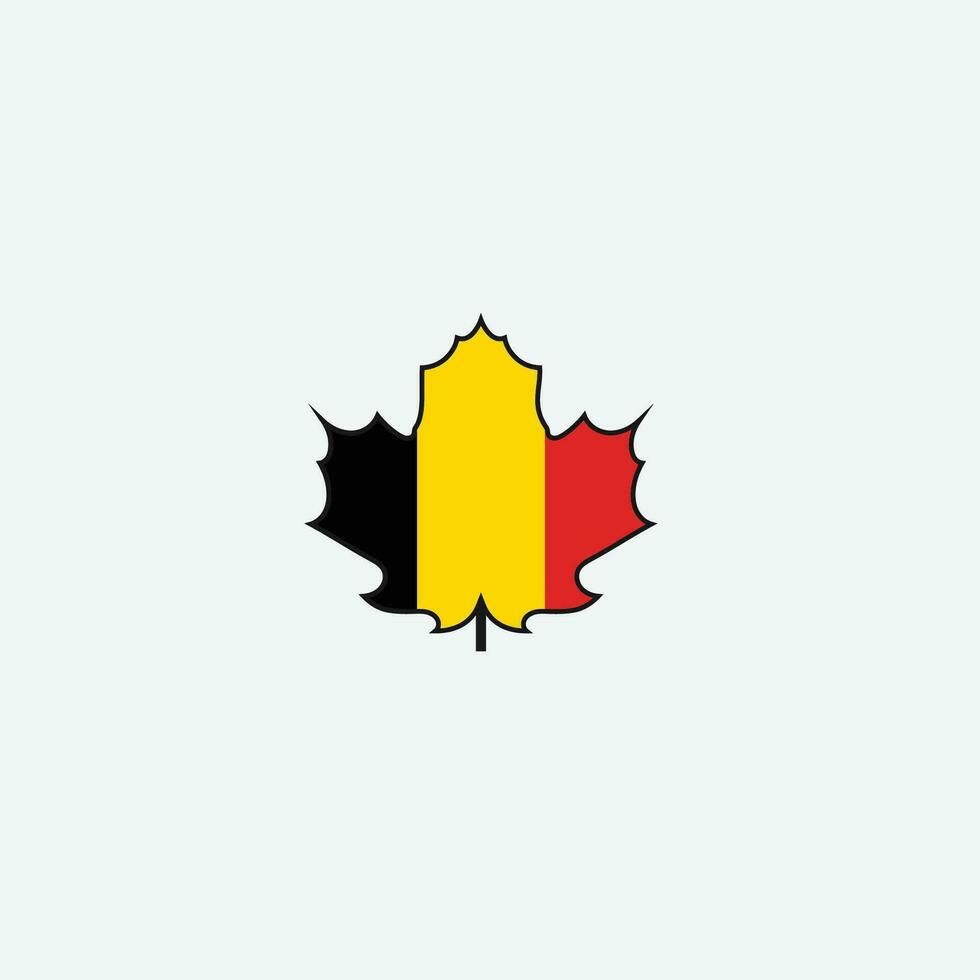 belgische Flaggensymbol vektor