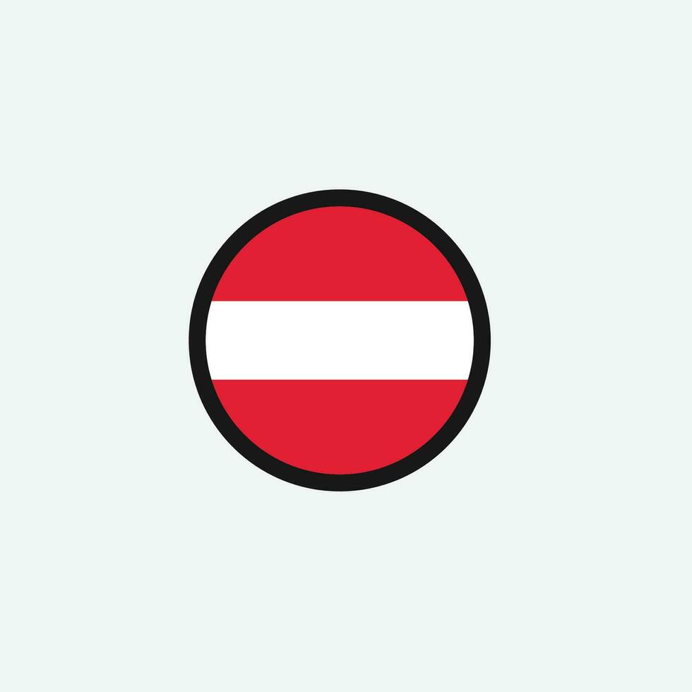 Österrike flaggikon vektor