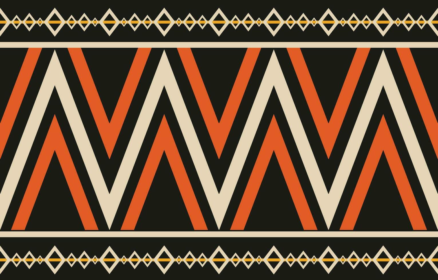 etnisk abstrakt ikat konst. aztec prydnad skriva ut. geometrisk etnisk mönster sömlös Färg orientalisk. design för bakgrund ,ridå, matta, tapet, Kläder, omslag, batik, vektor illustration.