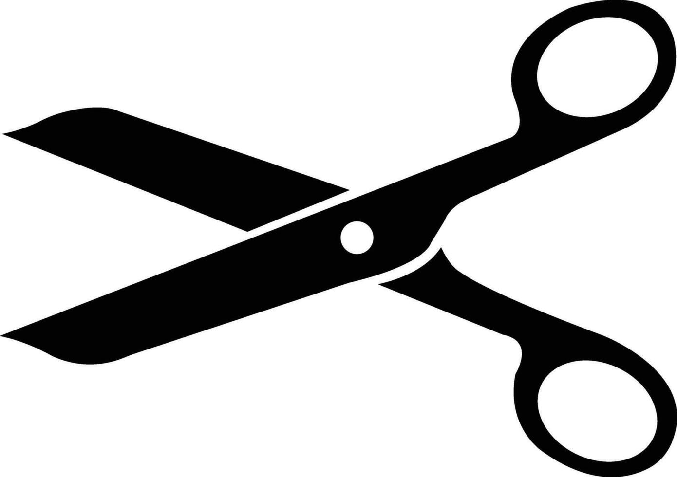 scissor tecken. platt ikon stil. sax svart på transparent bakgrund. - stock vektor