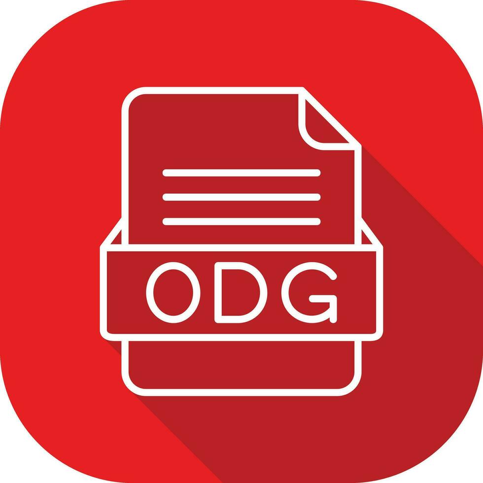 odg Datei Format Vektor Symbol