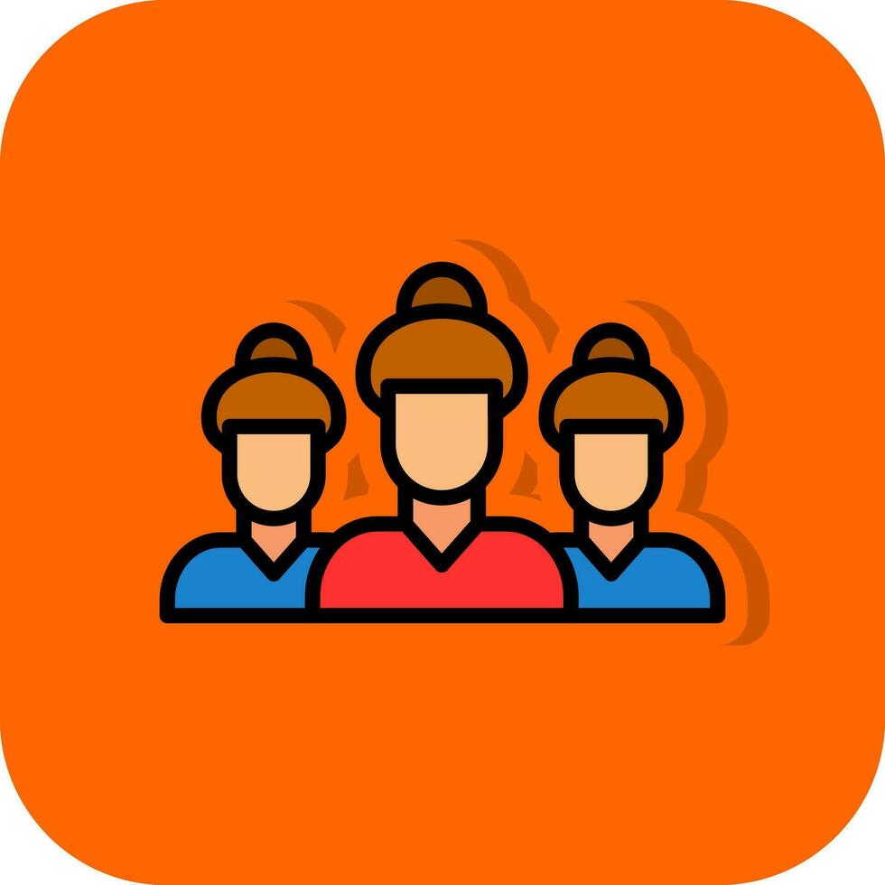 Teamwork-Vektor-Icon-Design vektor