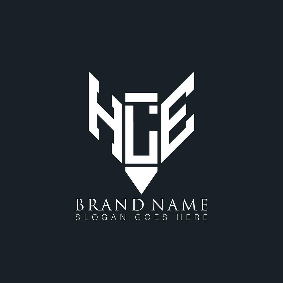 hle Brief Logo. hle kreativ Monogramm Initialen Brief Logo Konzept. hle einzigartig modern eben abstrakt Vektor Brief Logo Design.