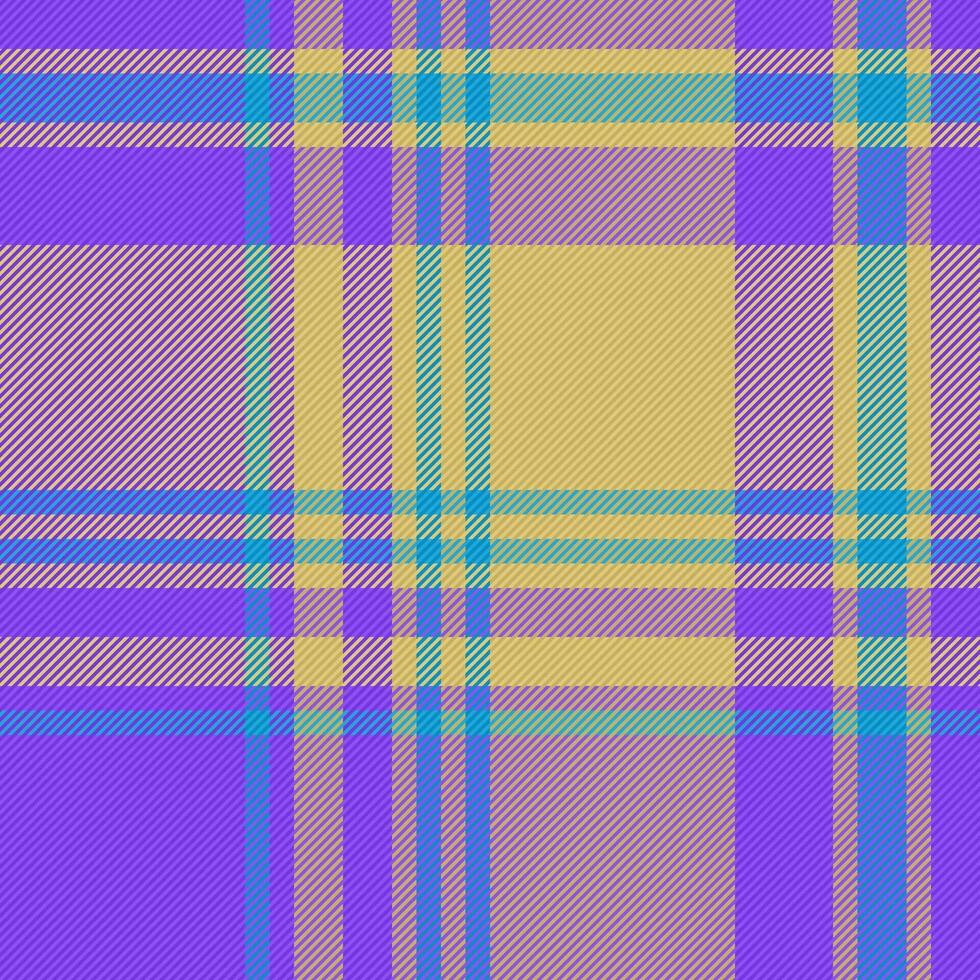 prüfen Stoff Vektor von Textil- Tartan Plaid mit ein Textur Muster nahtlos Hintergrund.