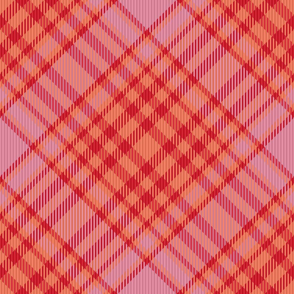 Vektor Muster Textur von Hintergrund Tartan prüfen mit ein nahtlos Stoff Textil- Plaid.