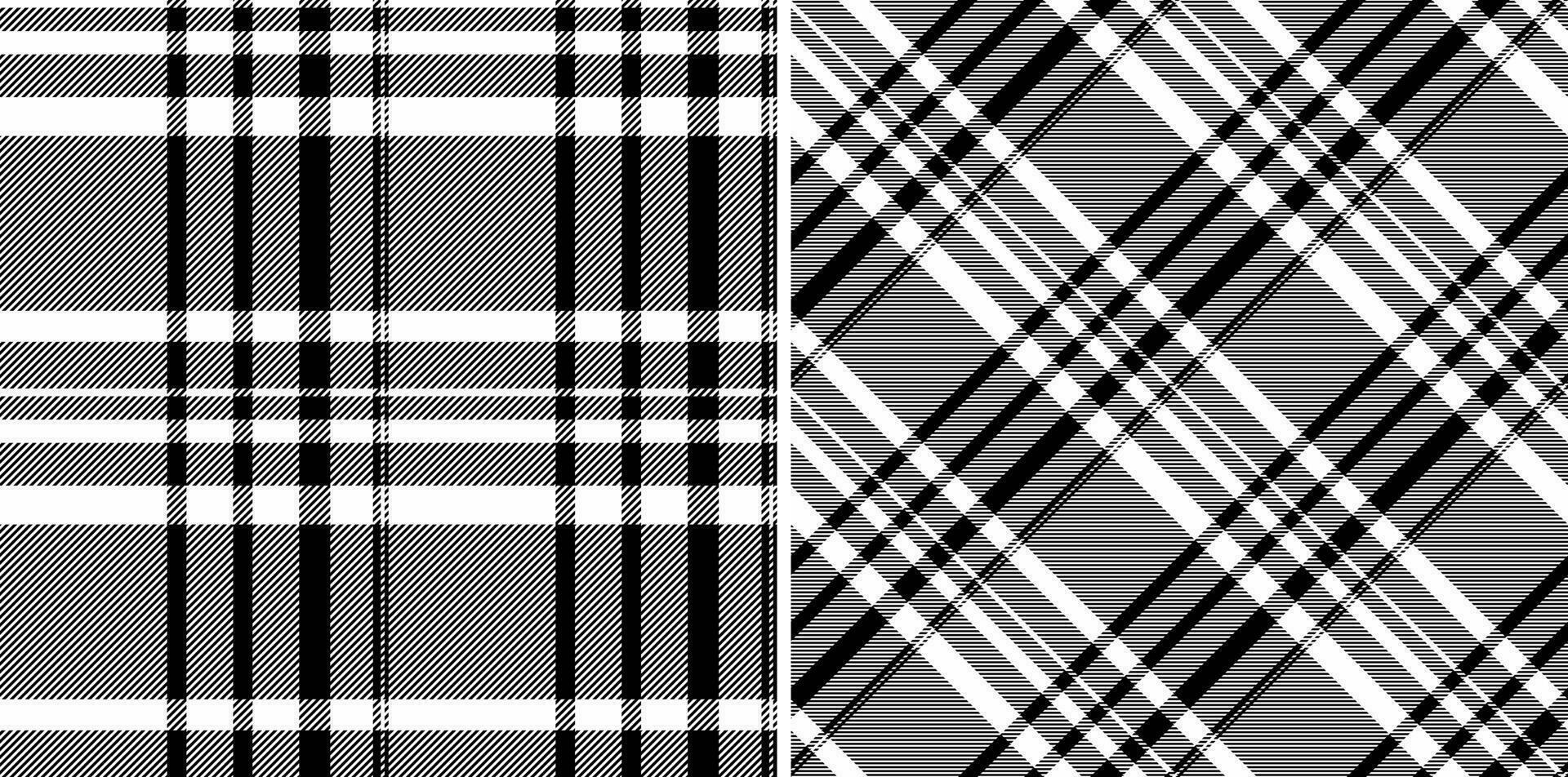 Stoff Textil- nahtlos von Plaid Hintergrund Textur mit ein prüfen Muster Vektor Schottenstoff.