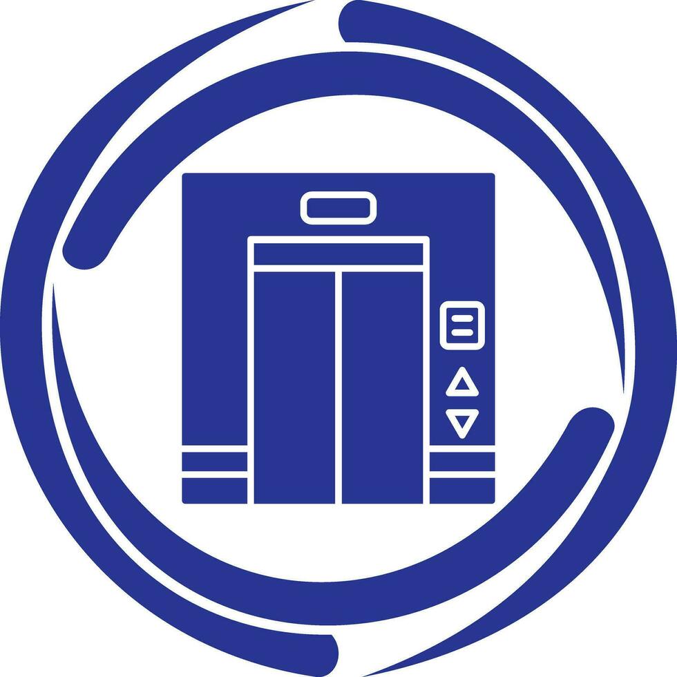 Aufzugsvektorsymbol vektor