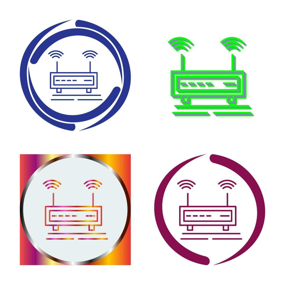 Vektorsymbol für WLAN-Signale vektor