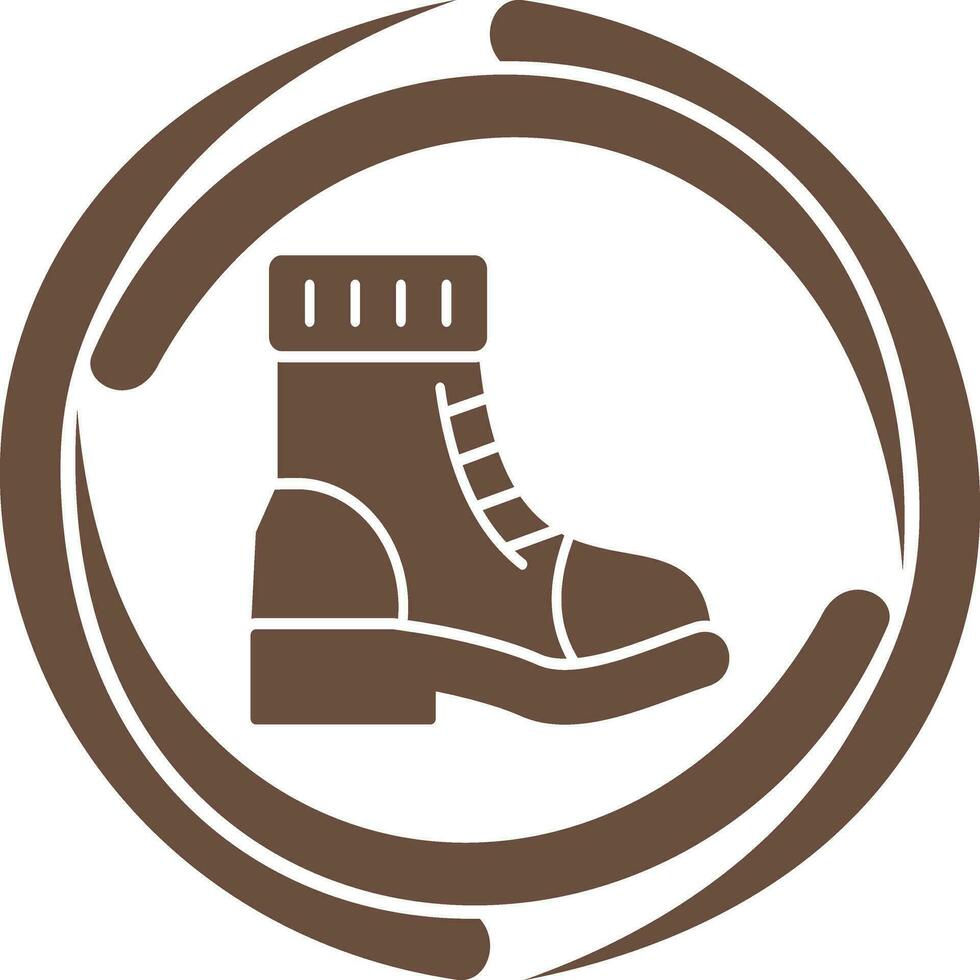 Stiefel-Vektor-Symbol vektor