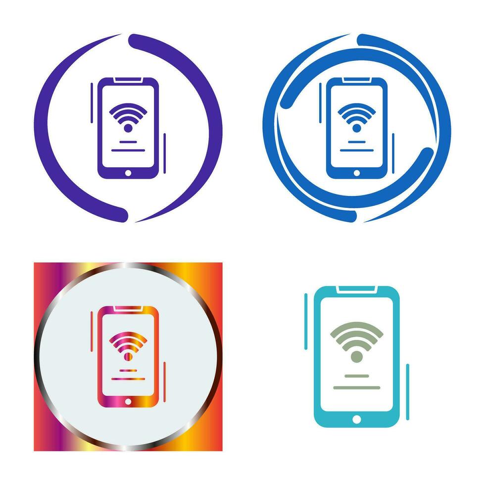 WLAN-Signalvektorsymbol vektor