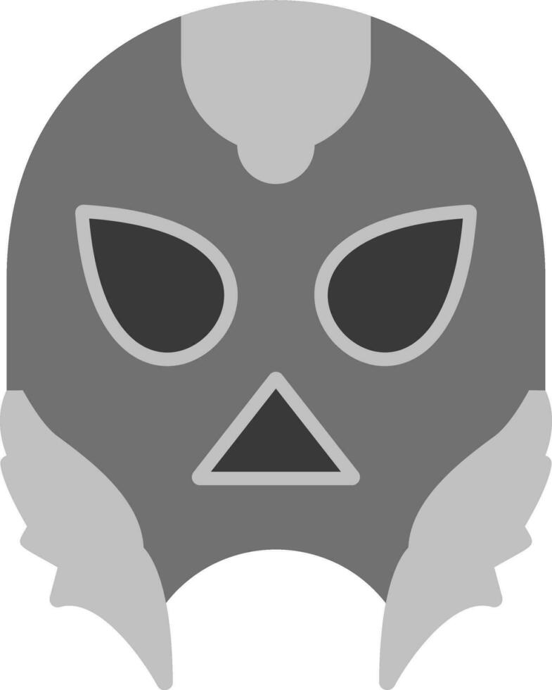 brottning masker vektor ikon