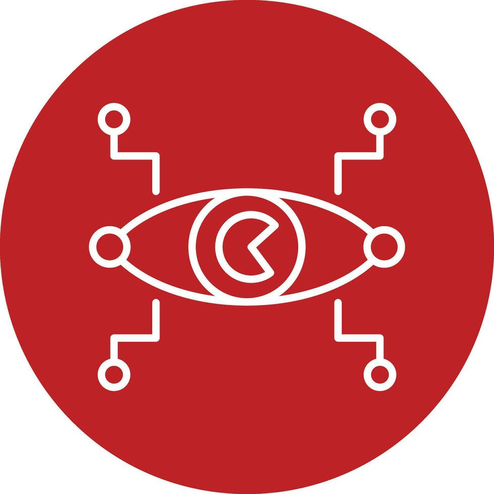 bionisch Auge Vektor Symbol