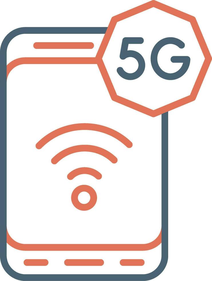 5g vektor ikon