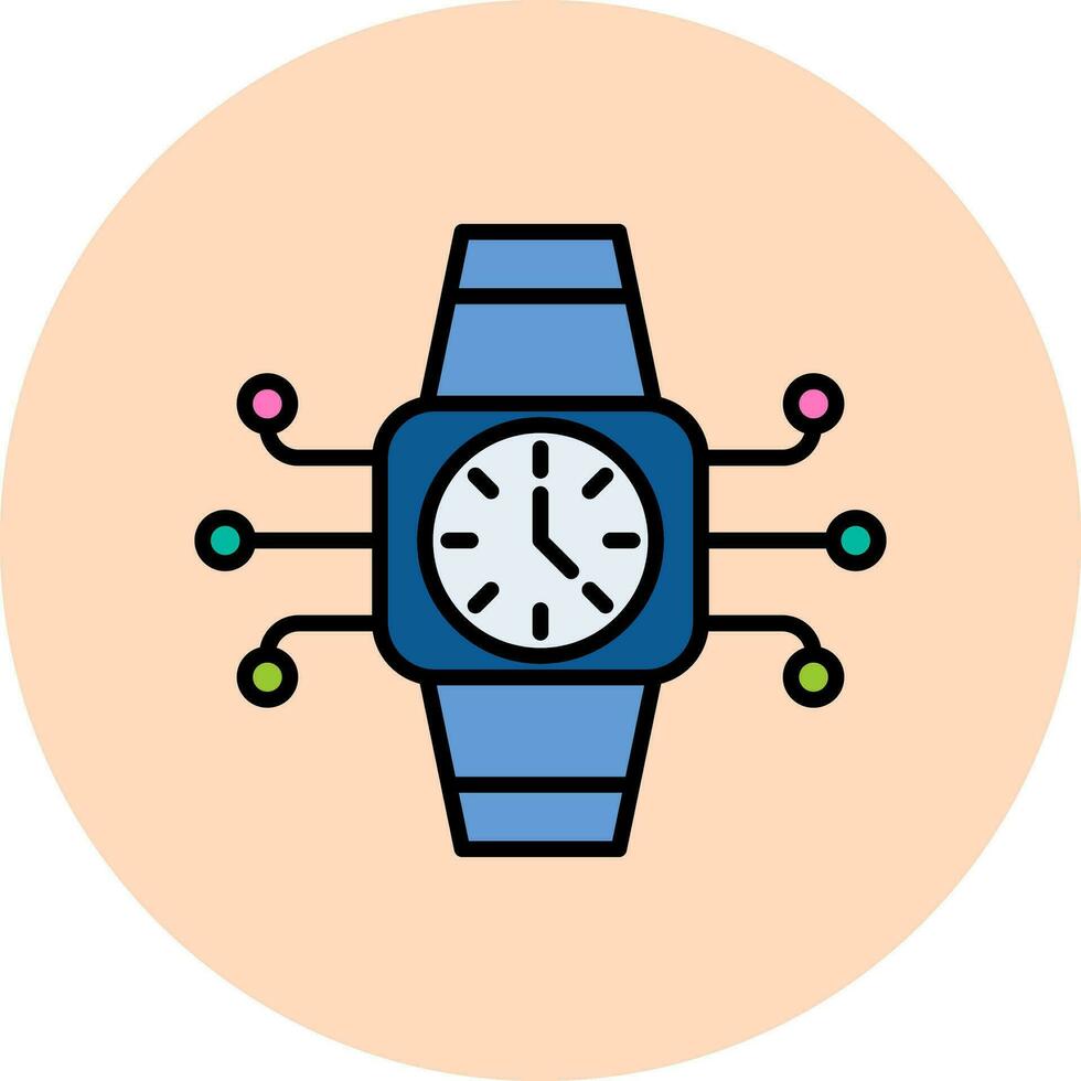 Smartwatch-Vektorsymbol vektor