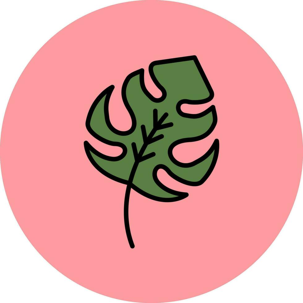 Philodendron Vektor Symbol