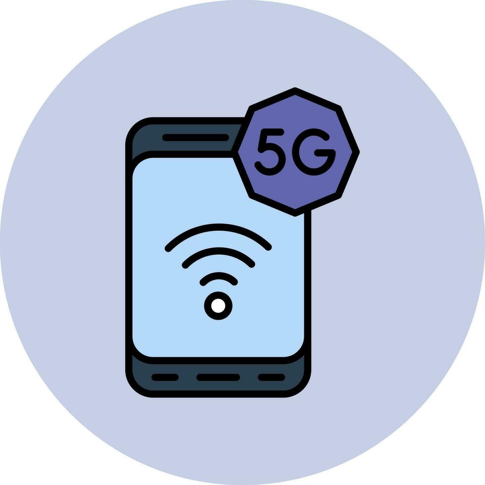 5g vektor ikon