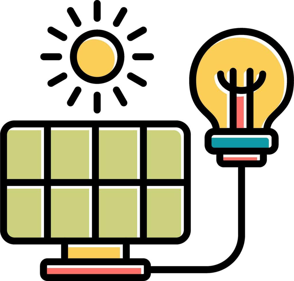 Vektorsymbol für erneuerbare Energien vektor