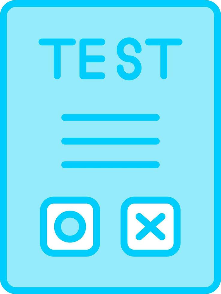 Testvektorsymbol vektor