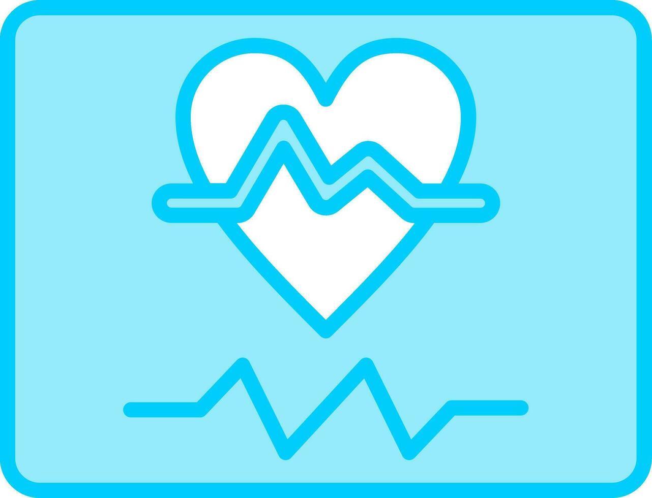 EKG Vektor Symbol