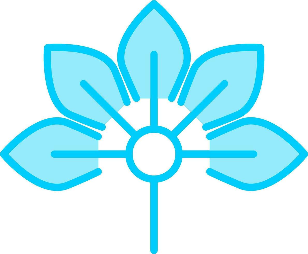 japanisch aralia Vektor Symbol