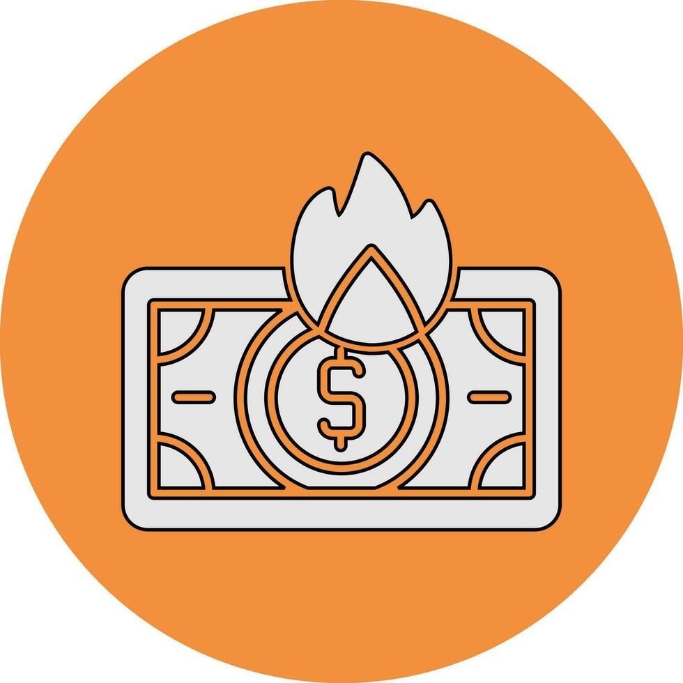 Symbol für Feuervektor vektor