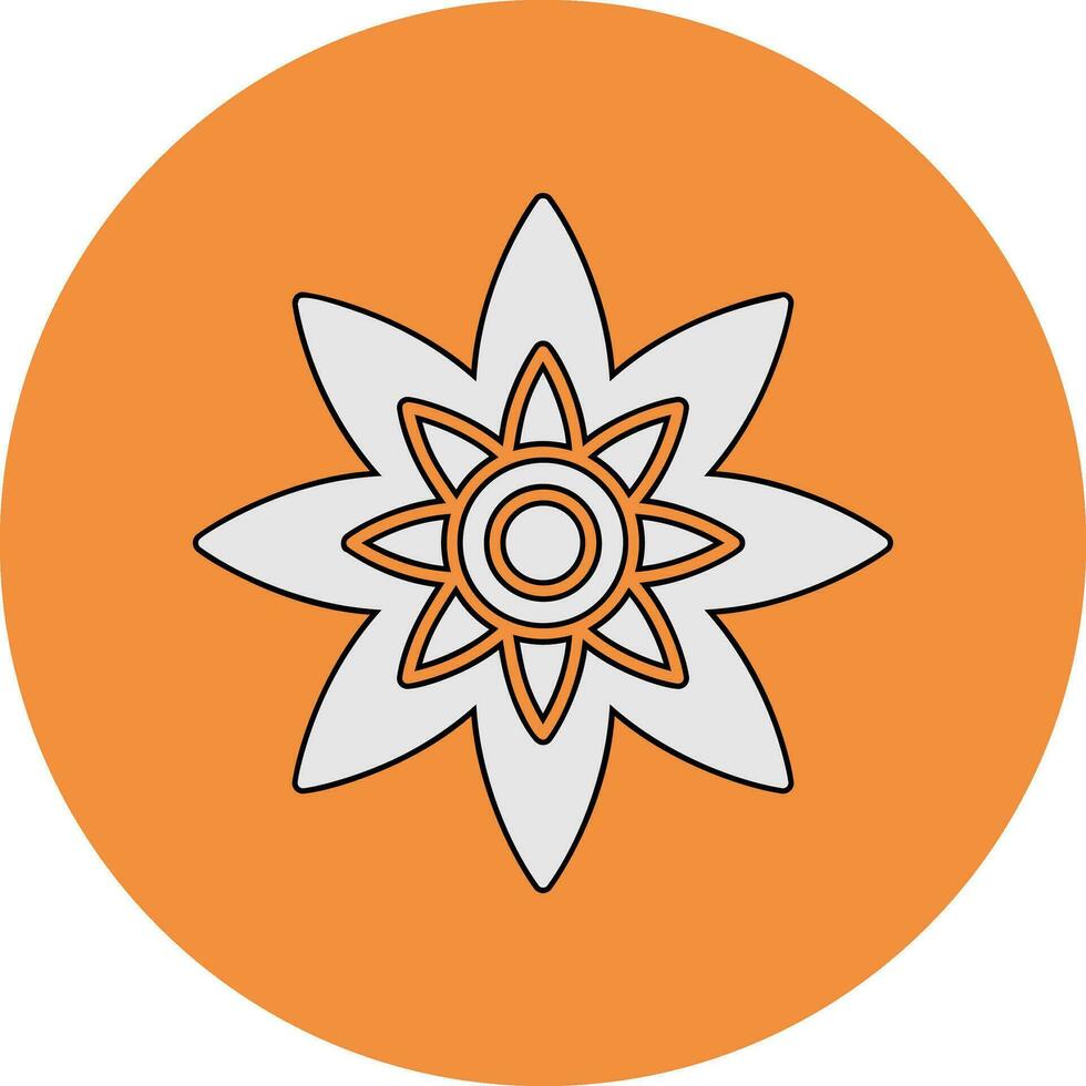 Lotusblumen-Vektorsymbol vektor
