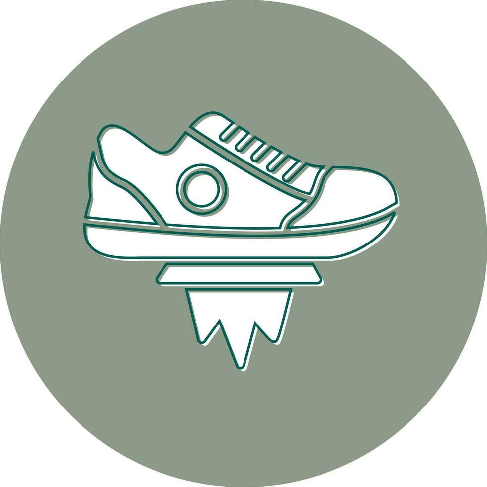 fliegend Schuhe Vektor Symbol