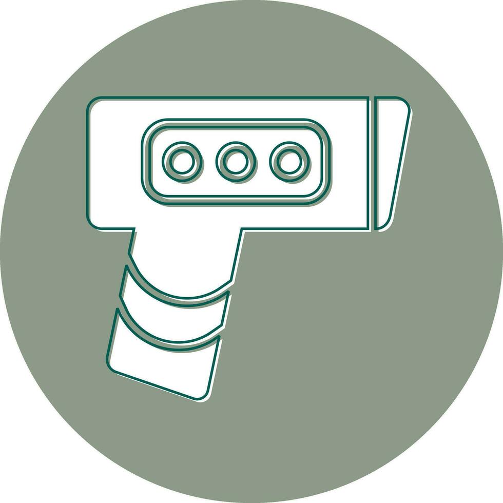 termometer pistol vektor ikon