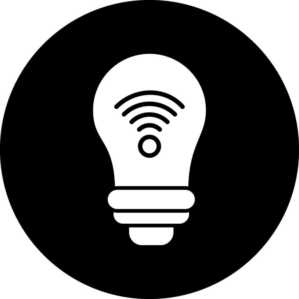 smart Glödlampa vektor ikon