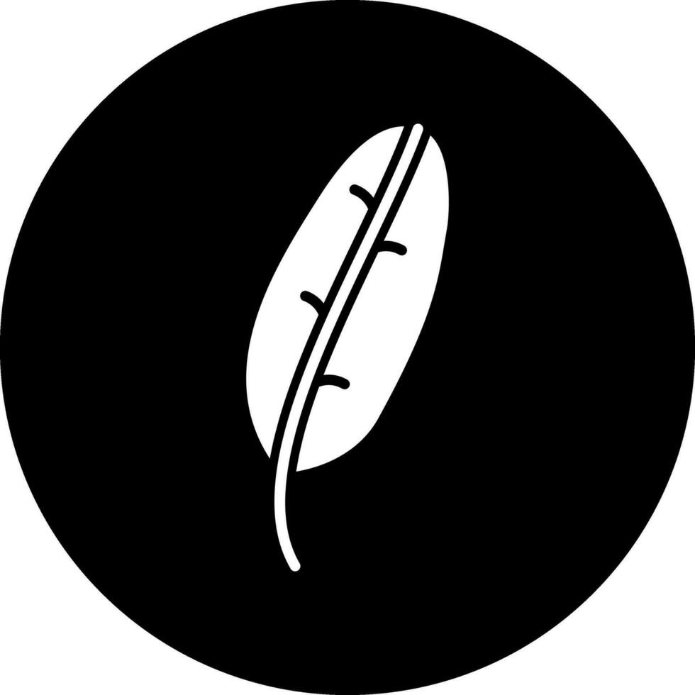 banan blad vektor ikon