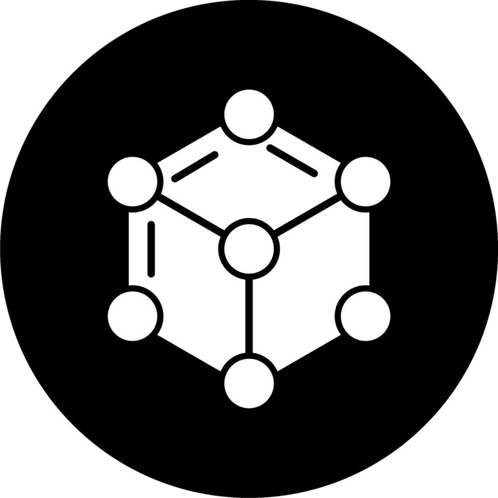 neural Netzwerk Vektor Symbol