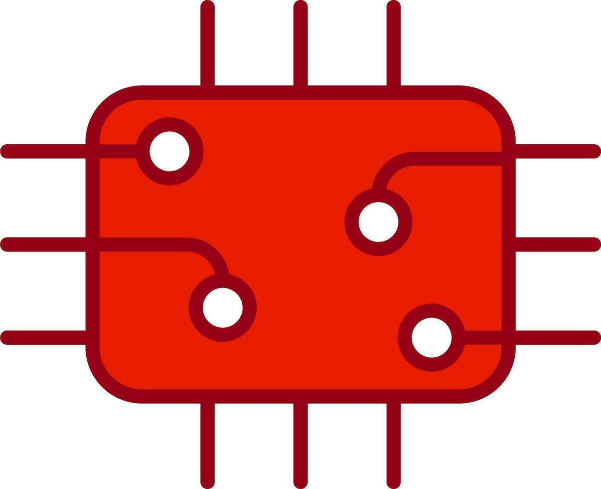 Chip-Vektor-Symbol vektor