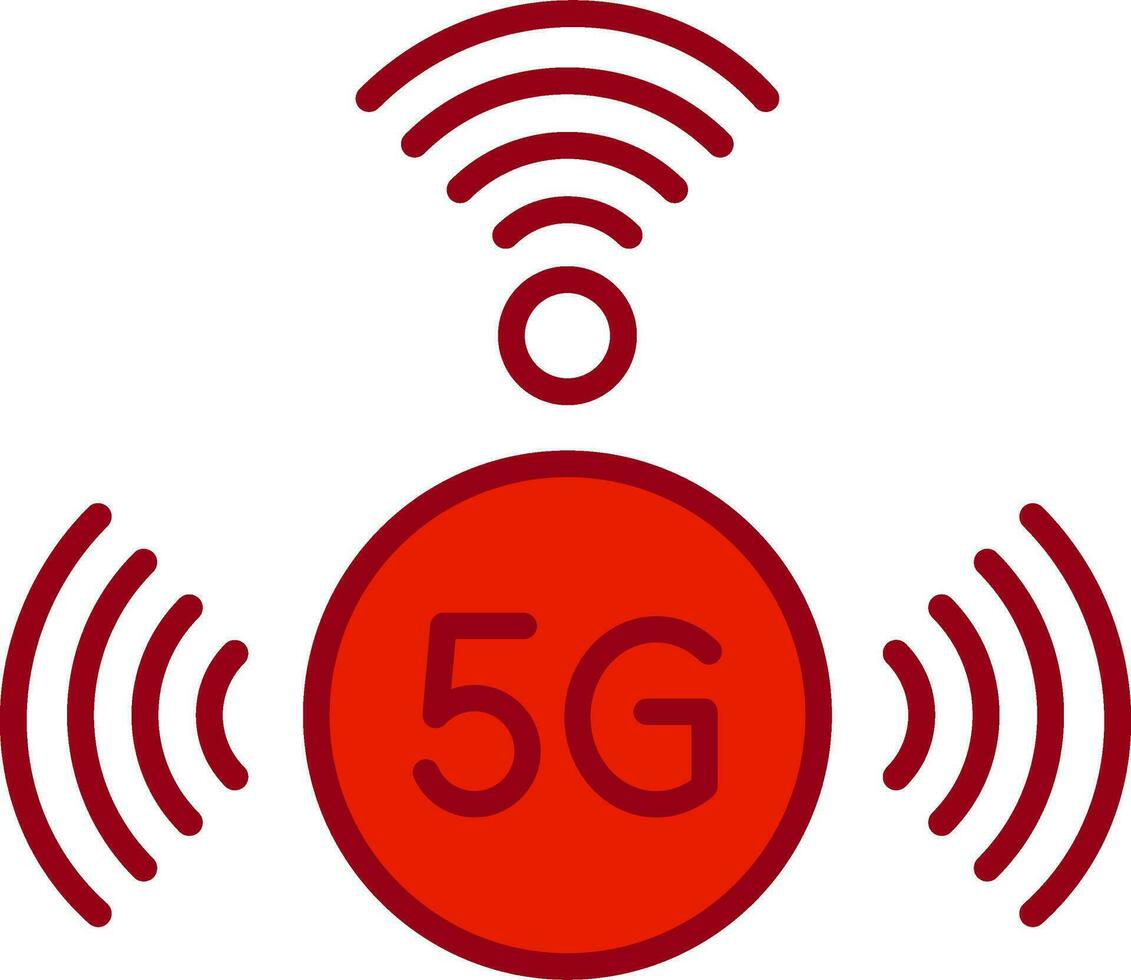 5g vektor ikon