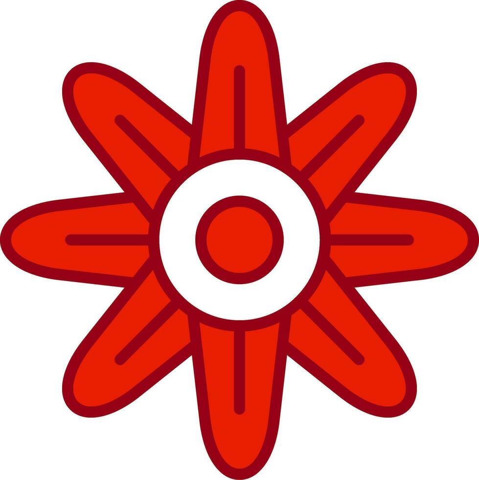 Lilie Vektor Symbol