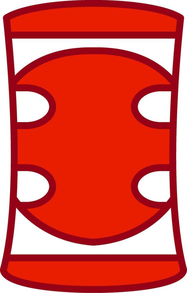 Knie Pad Vektor Symbol
