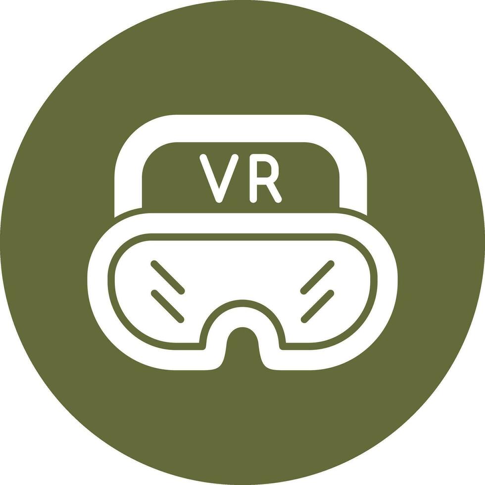 virtuell Brille Vektor Symbol