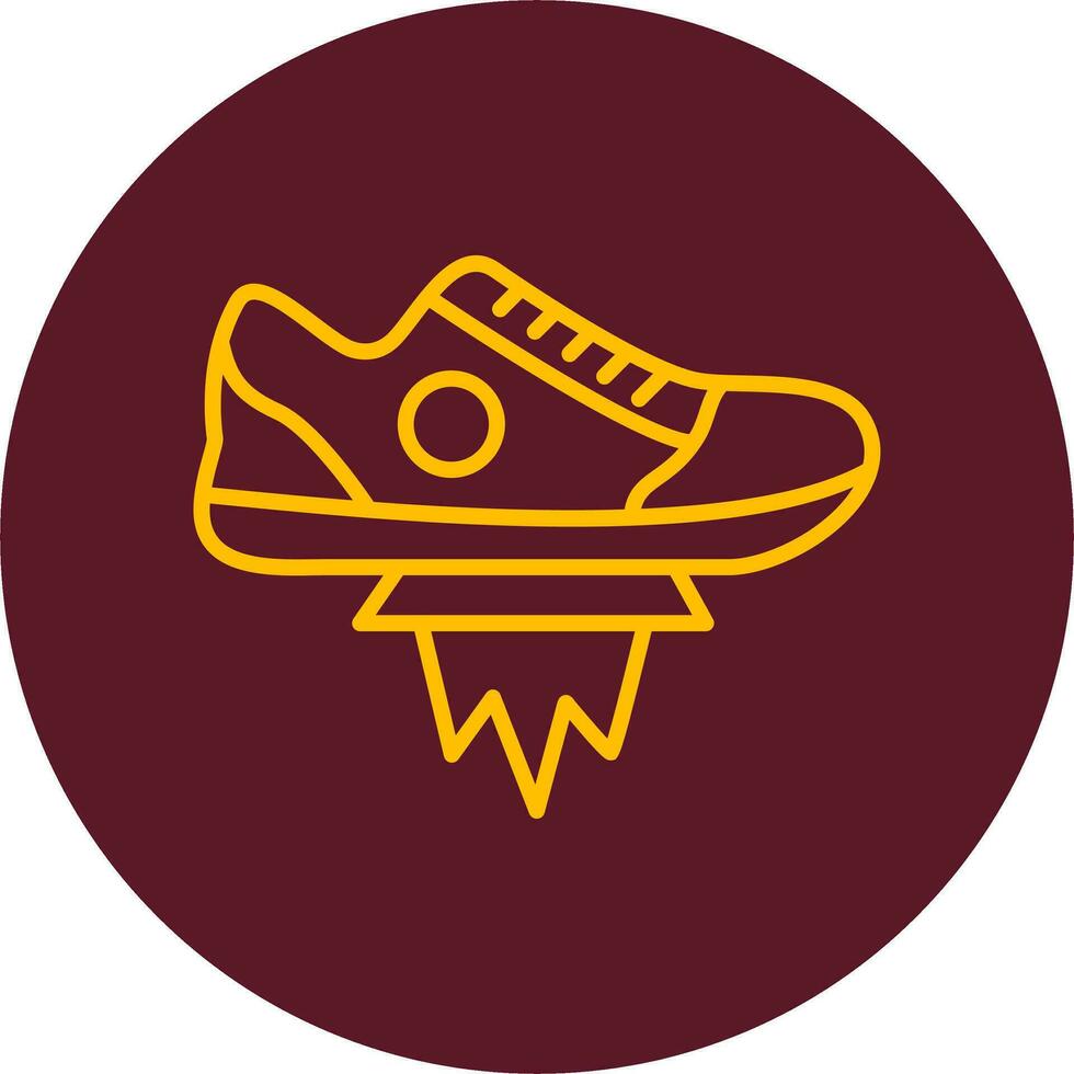 fliegend Schuhe Vektor Symbol