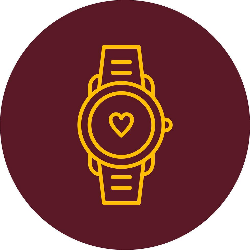 Smartwatch-Vektorsymbol vektor