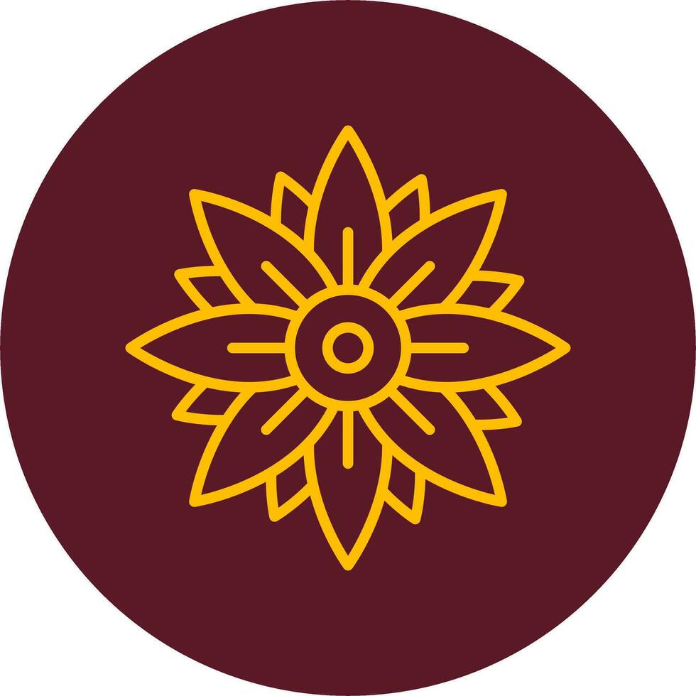 Chrysantheme Vektor Symbol