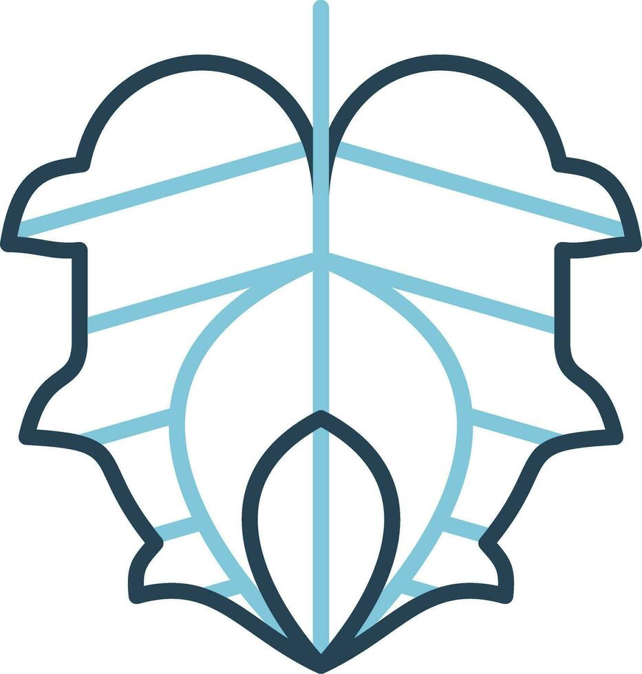 Monstera Blatt Vektor Symbol