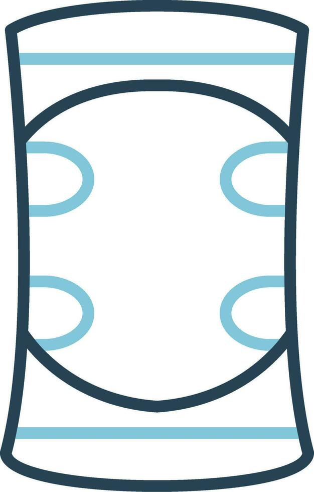 Knie Pad Vektor Symbol