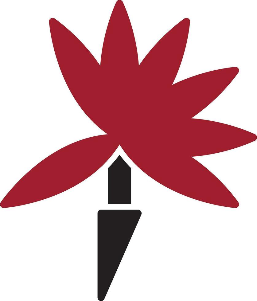 Vogel von Paradies Vektor Symbol