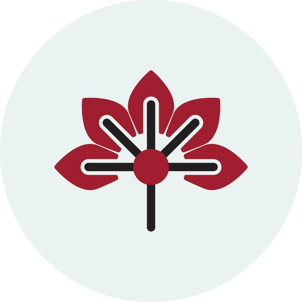 japanisch aralia Vektor Symbol