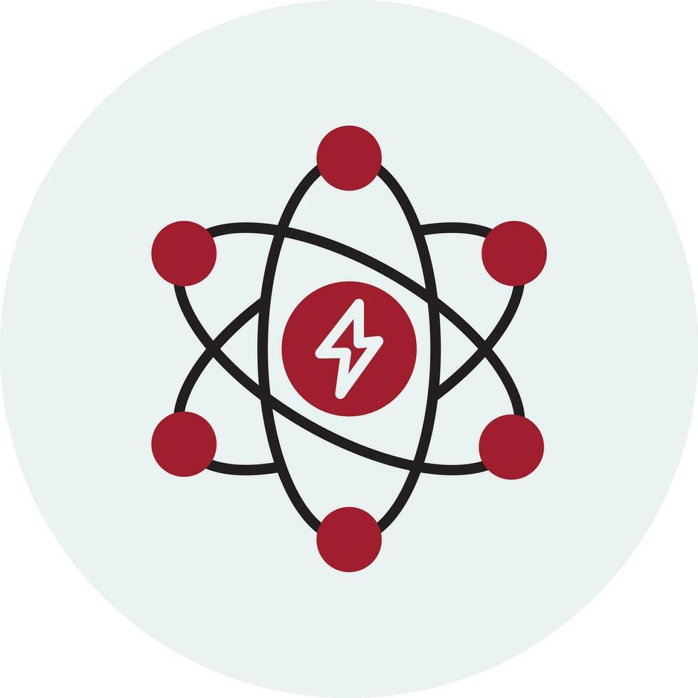 atomar Energie Vektor Symbol