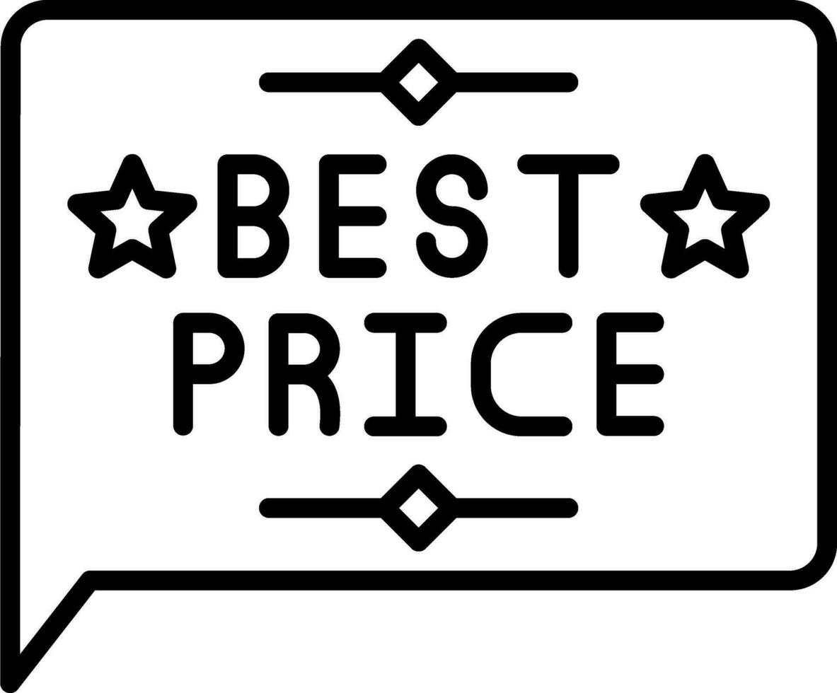 Beste Preis Vektor Symbol