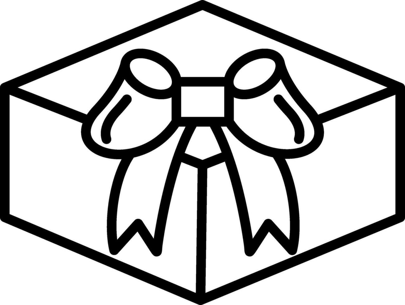 Band Bogen Vektor Symbol