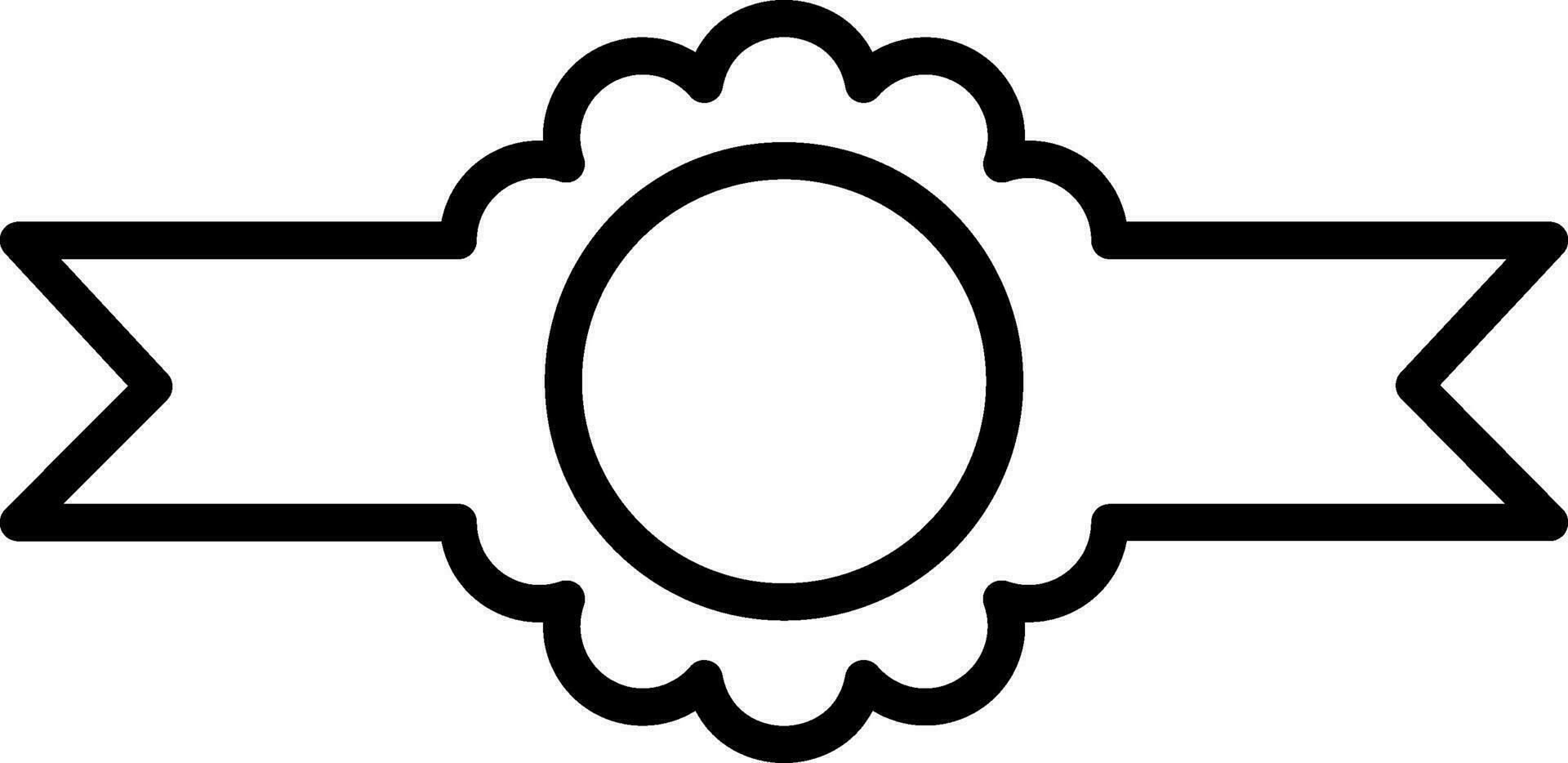 Band Bogen Vektor Symbol